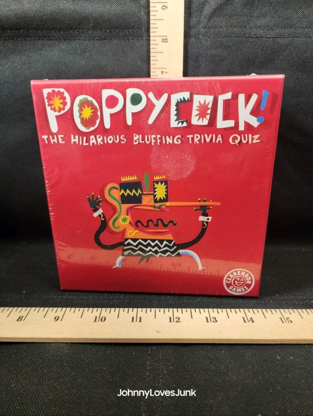 Poppycock The Hilarious Bluffing Trivia Quiz Game New FACTORY SEALED